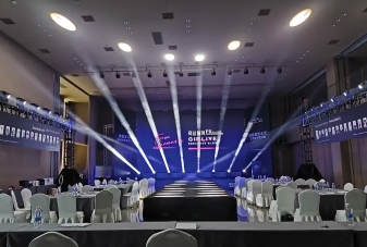 开业庆典 灯光音响 舞台背景墙 搭建物料