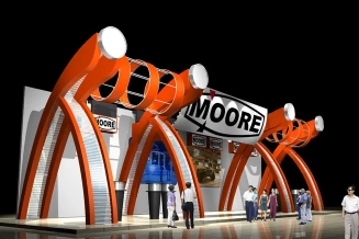 展会布置搭建，舞台搭建展会展厅搭建